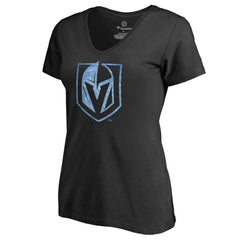 Vegas Golden Knights Women's Pond Hockey T-Shirt - Black | US 2710166