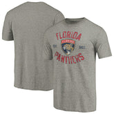 Florida Panthers Heritage Tri-Blend T-Shirt - Ash | US 2711927
