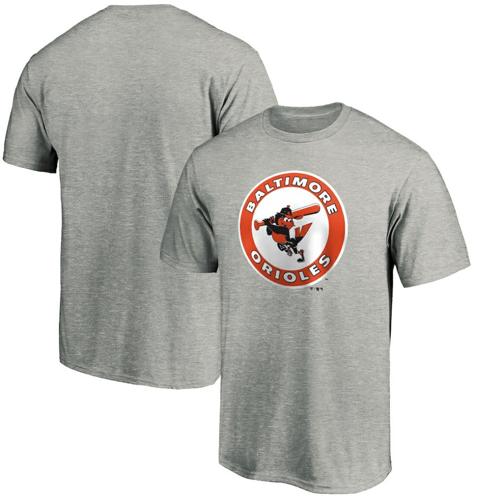 Baltimore Orioles Cooperstown Collection Forbes T-Shirt - Ash T-shirts