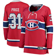 Carey Price Montreal Canadiens Fanatics Women's Home Breakaway Jersey - Red | US 2743066