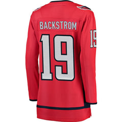 Nicklas Backstrom Washington Capitals Fanatics Women's Home Breakaway Jersey - Red | US 2743084