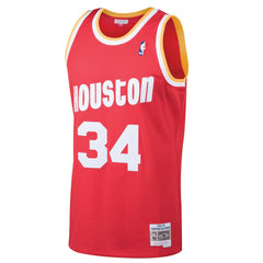 Hakeem Olajuwon Houston Rockets 1993/94 Hardwood Classics Swingman Jersey Red - Mitchell & Ness outlet