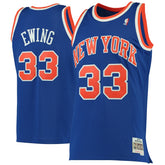 Patrick Ewing New York Knicks 1991/92 Hardwood Classics Swingman Jersey Blue - Mitchell & Ness