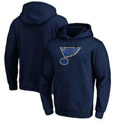 St. Louis Blues Fanatics Primary Logo II Pullover Hoodie - Navy | US 2769837