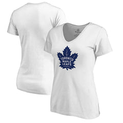 Toronto Maple Leafs Women's Primary Logo T-Shirt - White | US 2770419
