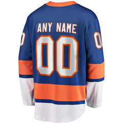 New York Islanders Fanatics Home Breakaway Custom Jersey - Blue | US 2791505