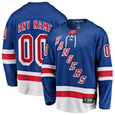 New York Rangers Fanatics Home Breakaway Custom Jersey - Blue | US 2791506