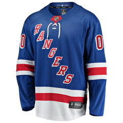 New York Rangers Fanatics Home Breakaway Custom Jersey - Blue | US 2791506