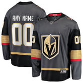 Vegas Golden Knights Fanatics Alternate Breakaway Custom Jersey - Gray | US 2791515