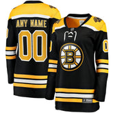 Boston Bruins Fanatics Women's Home Breakaway Custom Jersey - Black | US 2793365