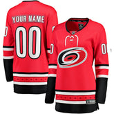 Carolina Hurricanes Fanatics Women's Alternate Breakaway Custom Jersey - Red | US 2802554