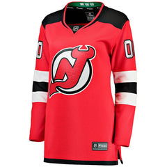 New Jersey Devils Fanatics Women's Home Breakaway Custom Jersey - Red | US 2802555