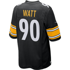 T.J. Watt Pittsburgh Steelers Youth Game Jersey - Black Jerseys