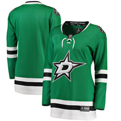 Dallas Stars Fanatics Women's Home Breakaway Jersey - Green | US 2819842