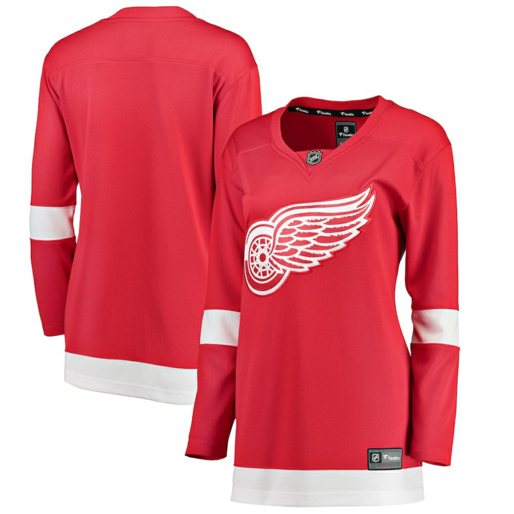 Detroit Red Wings Fanatics Women's Home Breakaway Jersey - Red | US 2819843