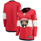 Florida Panthers Fanatics Women's Home Breakaway Jersey - Red | US 2819845