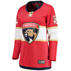 Florida Panthers Fanatics Women's Home Breakaway Jersey - Red | US 2819845