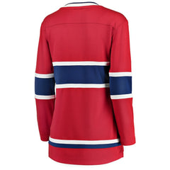 Montreal Canadiens Fanatics Women's Home Breakaway Jersey - Red | US 2819848