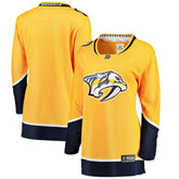 Nashville Predators Fanatics Women's Home Breakaway Jersey - Yellow | US 2819849