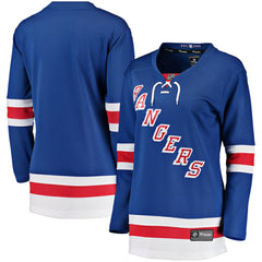 New York Rangers Fanatics Women's Home Breakaway Jersey - Blue | US 2819852