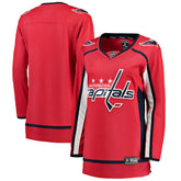 Washington Capitals Fanatics Women's Home Breakaway Jersey - Red | US 2819859