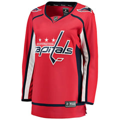 Washington Capitals Fanatics Women's Home Breakaway Jersey - Red | US 2819859