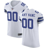 Dallas Cowboys Vapor Untouchable Custom Elite Jersey - White Jerseys