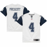 Dak Prescott Dallas Cowboys Youth Color Rush Game Jersey - White Jerseys