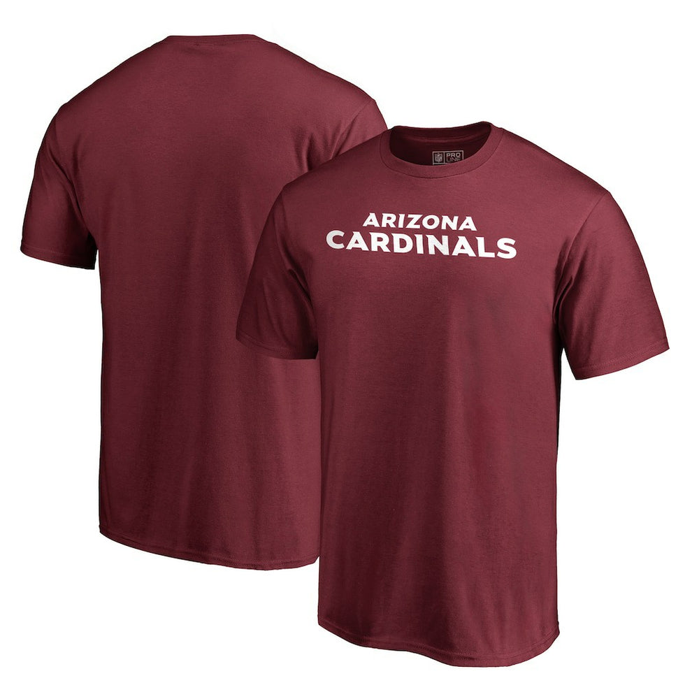 Arizona Cardinals Wordmark T-Shirt - Cardinal T-shirts
