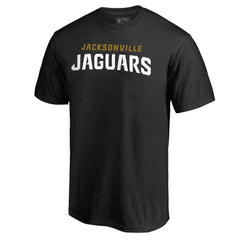Jacksonville Jaguars Wordmark T-Shirt - Black T-shirts