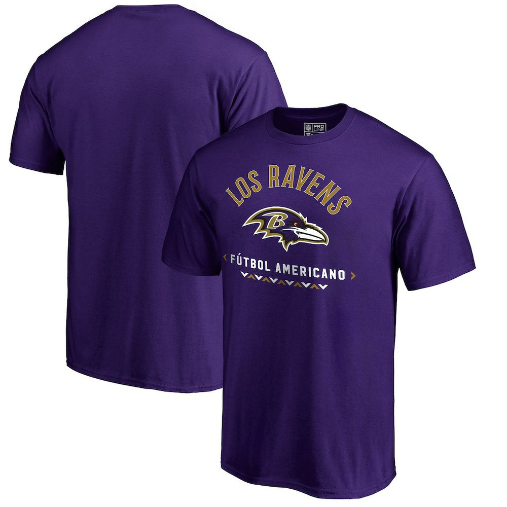 Baltimore Ravens Futbol Americano T-Shirt - Purple T-shirts