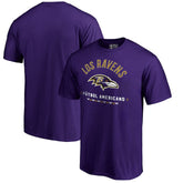 Baltimore Ravens Futbol Americano T-Shirt - Purple T-shirts