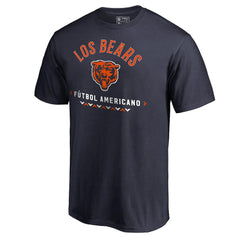 Chicago Bears Futbol Americano T-Shirt - Navy T-shirts