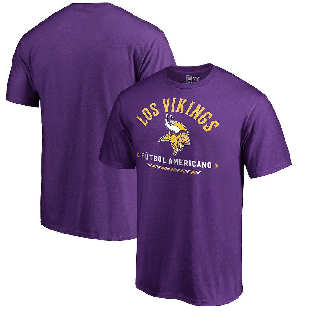 Minnesota Vikings Futbol Americano T-Shirt - Purple T-shirts