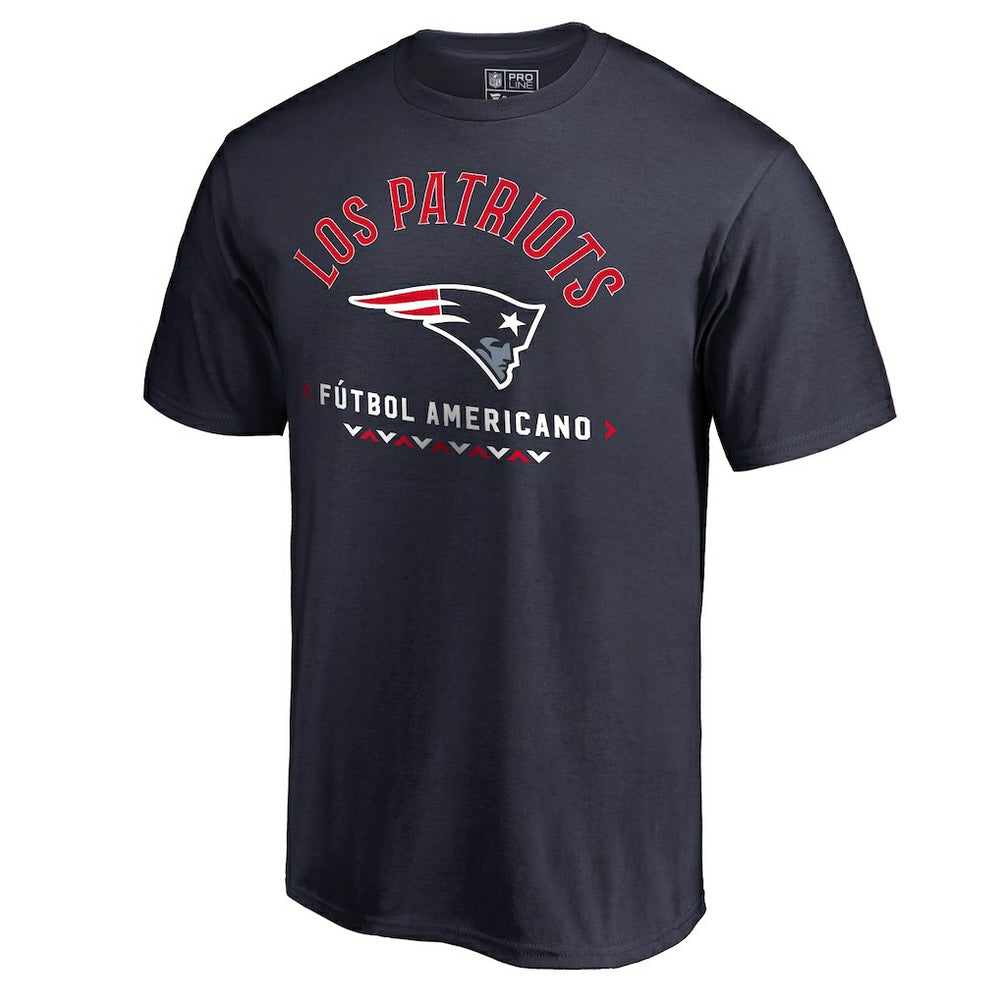 New England Patriots Futbol Americano T-Shirt - Navy T-shirts
