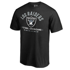 Las Vegas Raiders Futbol Americano T-Shirt - Black T-shirts