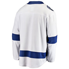 Tampa Bay Lightning Fanatics Breakaway Away Jersey - White | US 2874127