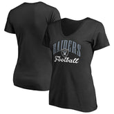 Las Vegas Raiders Women's Victory Script V-Neck T-Shirt