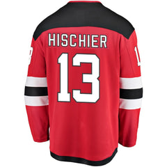 Nico Hischier New Jersey Devils Fanatics Youth Home Breakaway Player Jersey - Red | US 2879554