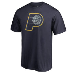 Indiana Pacers Static Logo T-Shirt Navy