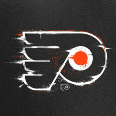 Philadelphia Flyers Splatter Logo Pullover Hoodie - Black | US 2902448