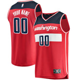 Washington Wizards Fast Break Custom Replica Jersey Red Icon Edition - Fanatics