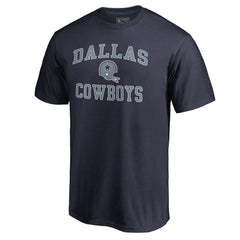 Dallas Cowboys Vintage Collection Victory Arch T-Shirt - Navy T-shirts