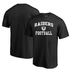 Las Vegas Raiders Vintage Collection Victory Arch T-Shirt - Black T-shirts