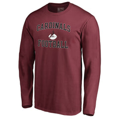 Arizona Cardinals Vintage Collection Victory Arch Long Sleeve T-Shirt - Cardinal T-shirts