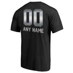 Philadelphia Eagles Personalized Midnight Mascot T-Shirt - Black T-shirts