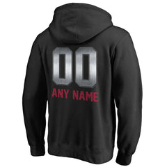 Arizona Cardinals Personalized Midnight Mascot Pullover Hoodie - Black Hoodies