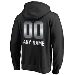Indianapolis Colts Personalized Midnight Mascot Pullover Hoodie - Black Hoodies