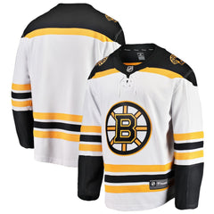 Boston Bruins Fanatics Youth Away Breakaway Jersey - White | US 2912999