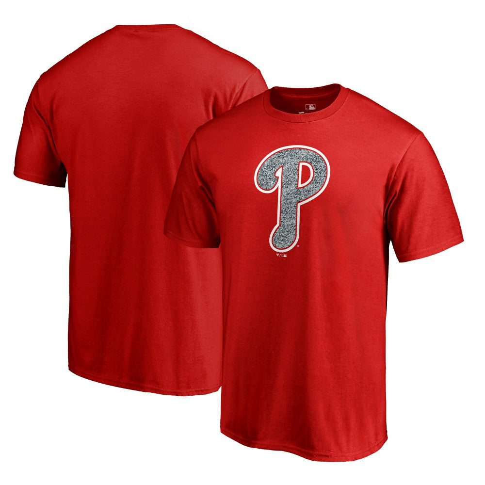 Philadelphia Phillies Static Logo T-Shirt - Red T-shirts